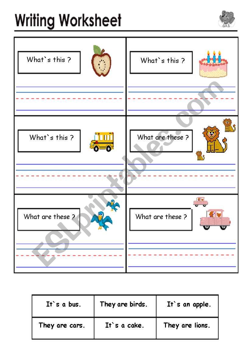 What`s this ? worksheet